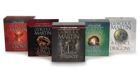 George R. R. Martin Song of Ice and Fire Audiobook Bundle by George R ...