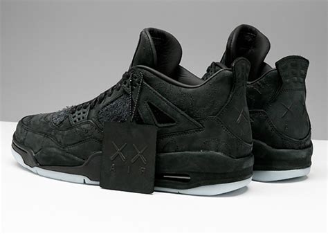 Get Ready For The KAWS x Air Jordan 4 Black • KicksOnFire.com | All ...