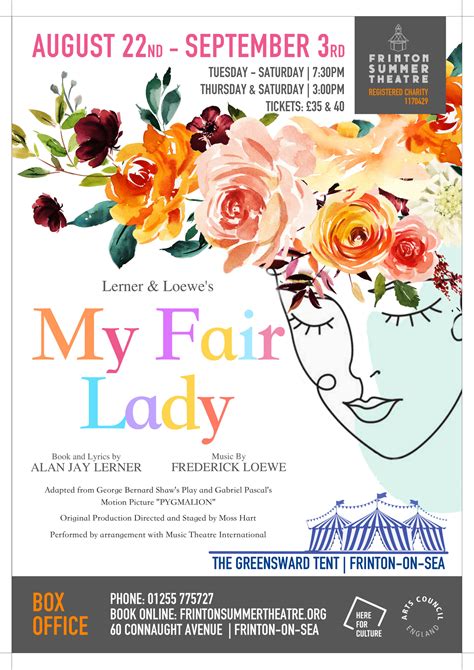 Big Top hosts My Fair Lady at Frinton Summer Theatre - Essex Magazine