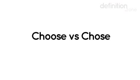 Choose vs Chose (Differences: All You Need To Know)