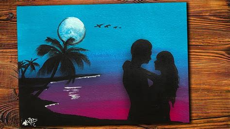 Acrylic Painting Ideas For Couples