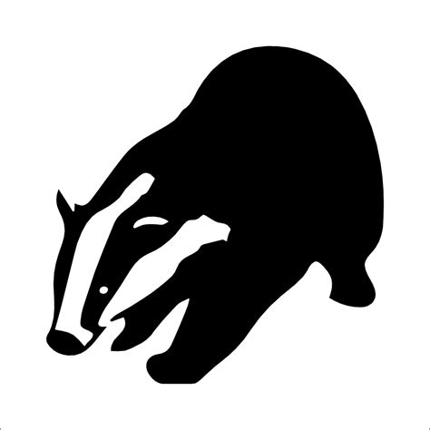 Badger Vinyl Decal Sticker Wildlife Nature Wall Window Tablet - Etsy