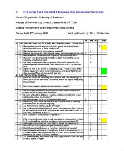 FREE 9+ Sample Risk Assessment Report Templates in Google Docs | Pages | PDF | MS Word