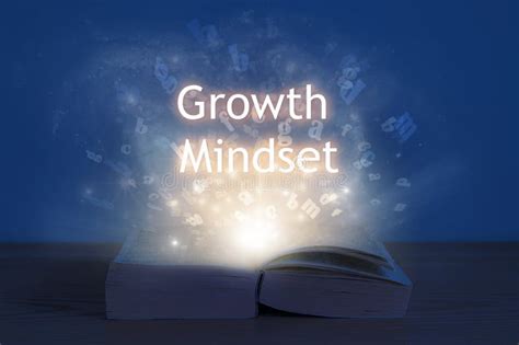 Growth Mindset Symbol. Concept Word Growth Mindset on Wooden Blocks ...