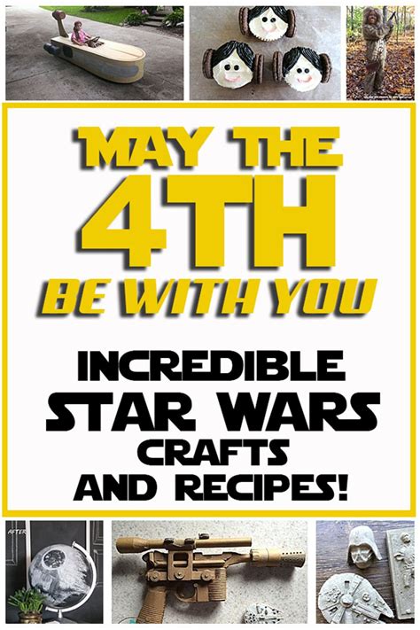 May the 4th Be With You: Star Wars Party Ideas | Star wars crafts, Star ...