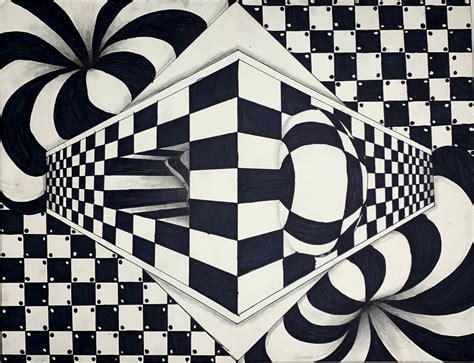 Simple Optical Illusion Paintings