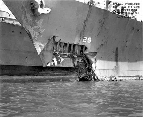 USS Chicago - torpedo damage during the Battle of Savo Island 1942 : r/WarshipGore