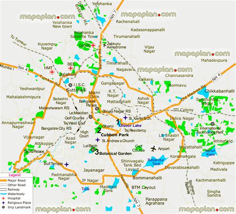 Bangalore City Map Download | Draw A Topographic Map