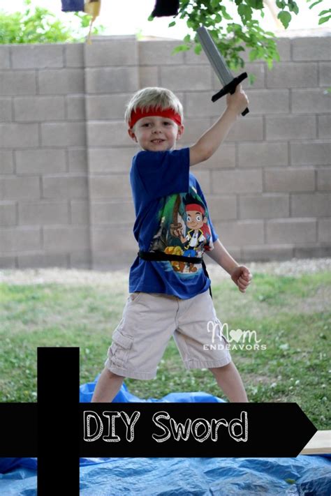 Disney-Inspired Kids Craft: DIY Swords - Mom Endeavors