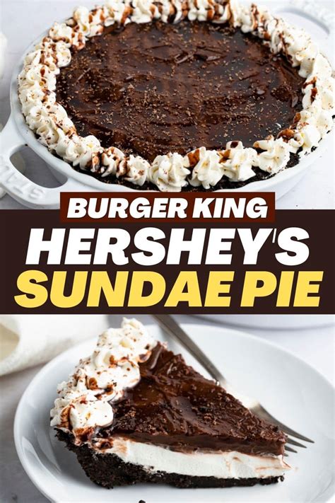 Burger King Hershey's Sundae Pie - Insanely Good