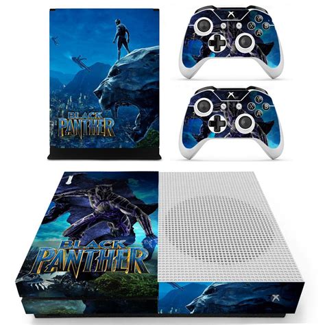 Black Panther Sticker For Xbox One S And Controllers - ConsoleSkins.co