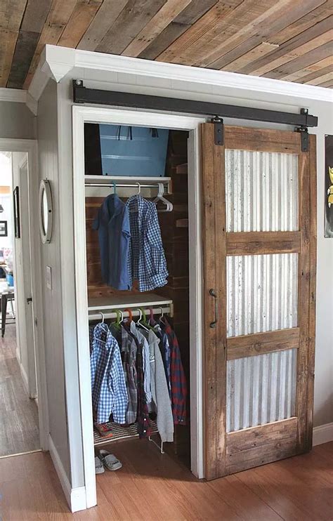 12 Cool Barn Door Closet Ideas You Can DIY | Decor Home Ideas Barn Door ...