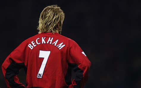 (Image) David Beckham pictured in new Man United shirt | ADifferentLeague.com