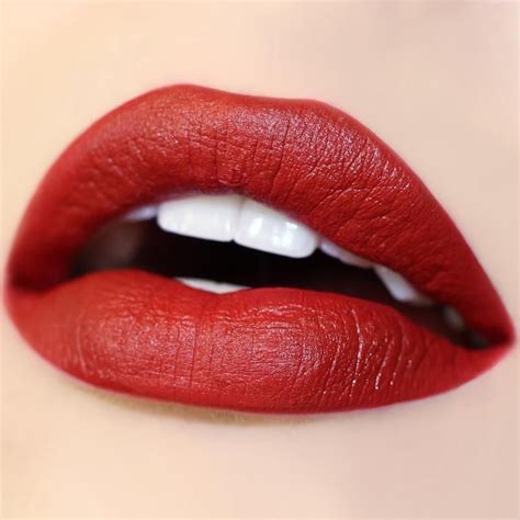 Lost brown red Ultra Satin Lip swatch | Red lip makeup, Lip colors ...