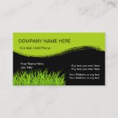 Lawn Mowing Business Cards | Zazzle