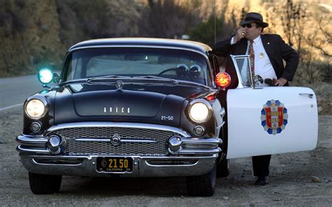 1955 Buick Century 2-door sedan – Highway Patrol Police Car [2880x1800 ...