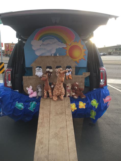 Noah's Ark Trunk or Treat | Trunk or treat, Truck or treat, Noah s ark