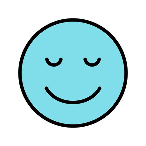 Calm Emoji Vector Icon 377389 Vector Art at Vecteezy