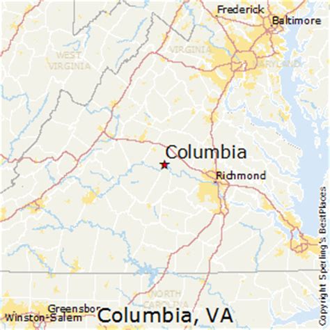 Best Places to Live in Columbia, Virginia