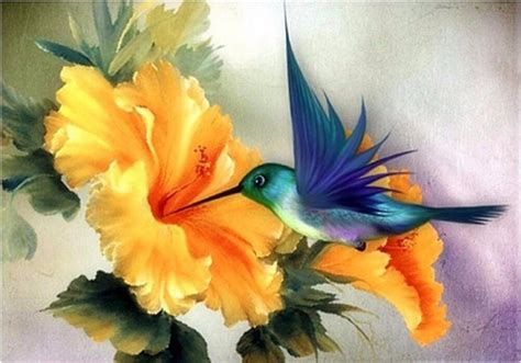 Animal Hummingbird Diamond Painting Kit - DIY – Diamond Painting Kits