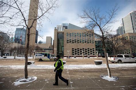 Man charged after Edmonton City Hall shooting, police investigating ...