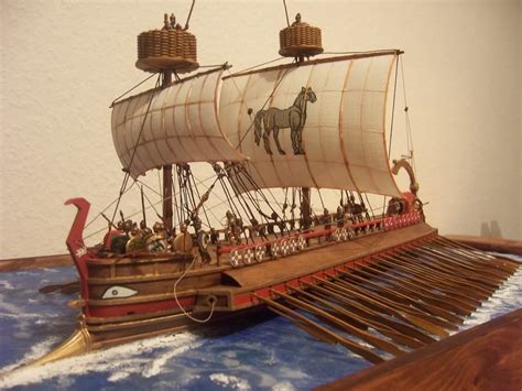 Roman Ships, Warships & Battleships Information For Roman Trireme, Quadrireme, Flagship and ...