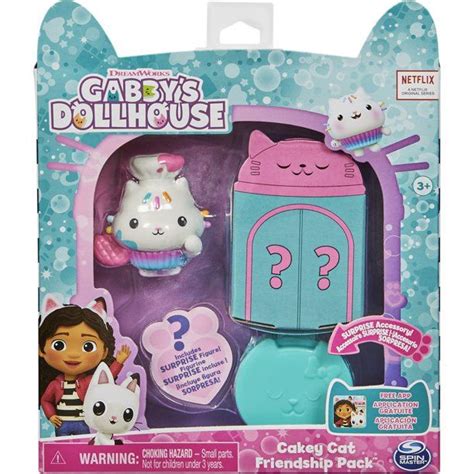 Gabby's Dollhouse Cakey Cat Friendship Pack | Doll house, Christmas ...