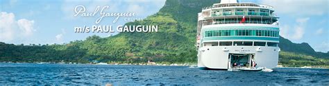 m/s Paul Gauguin Cruise Ship, 2019, 2020 and 2021 m/s Paul Gauguin destinations, deals | The ...