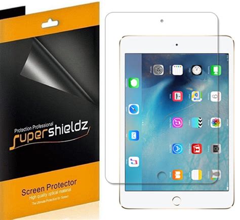 [3-Pack] Supershieldz for Apple iPad Mini 5 (2019) / iPad Mini 4 Screen Protector, Anti-Glare ...