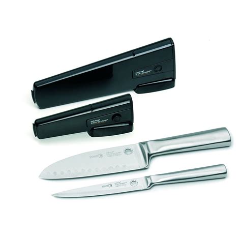 NEW WILTSHIRE STAYSHARP SANTOKU AND UTILITY KNIFE SET Knives Self ...