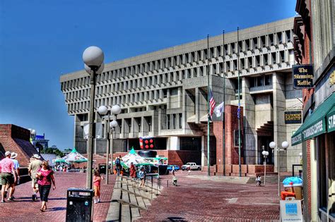 Boston City Hall Plaza Photograph by Joseph Bankowski