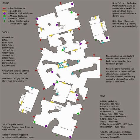 Zombified - Call Of Duty Zombie Map Layouts, Secrets, Easter Eggs and ...