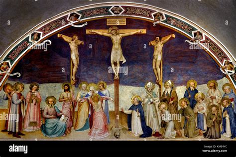 Crucifixion with Saints, Fra Beato Angelico, 1441-1442, Pedro Juan ...