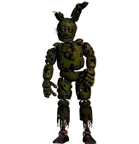 Springtrap v2 Model W.I.P : fivenightsatfreddys