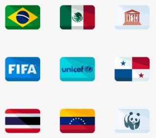 Flags - Seven Flags Of Continents, HD Png Download , Transparent Png Image - PNGitem