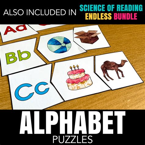 Beginning Sounds Letters Alphabet Puzzles