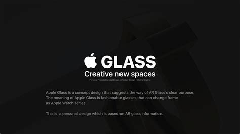 The Concept Design of Apple Glass :: Behance