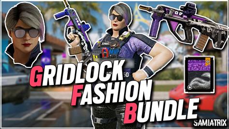 *NEW* GRIDLOCK ALPHA PACK BUNDLE - Headgear, Uniforms, and Weapon Skin Showcase In-Game - YouTube