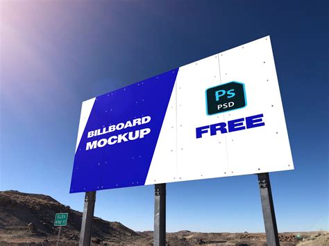 Free Billboard Mockup PSD Template – Free PSD Templates