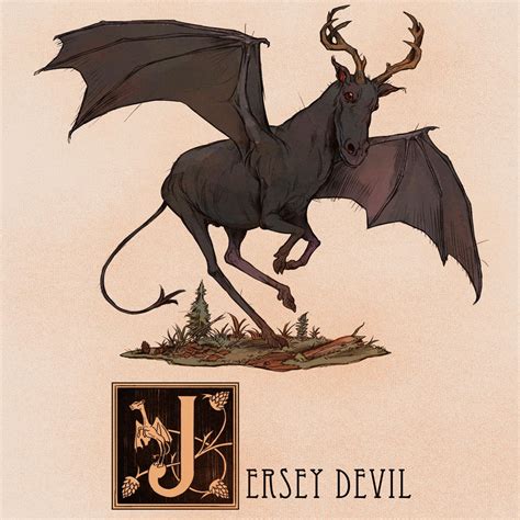 J is for Jersey Devil by Deimos-Remus on DeviantArt