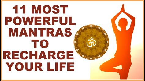 11 MOST POWERFUL HINDU MANTRAS : RECHARGE YOUR LIFE WITH DIVINE BLESSINGS - YouTube