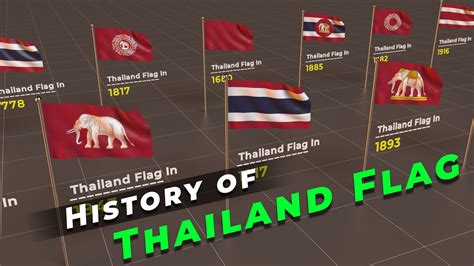 Timeline of Thailand Flag | History of Thailand Flag | Flags of the world | - YouTube