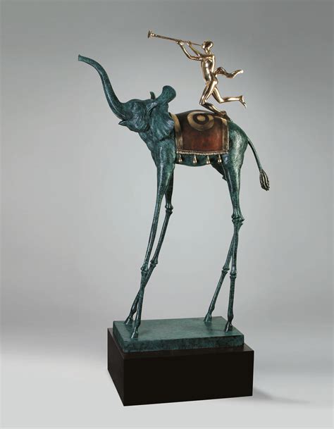 Salvador Dalí (1904-1989) , Eléphant du triomphe | Christie's