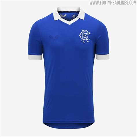 Rangers 20-21 Retro Home & Keeper Kits Released | On-Pitch Debut - Footy Headlines