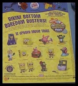 Amazon.com : 2004 Burger King Spongebob Squarepants The Movie SpongeBob Rolling Eyes : Other ...