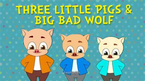 Three Little Pigs and the Big Bad Wolf - Fairy Tales - Animated / Cartoon Stories for Children ...