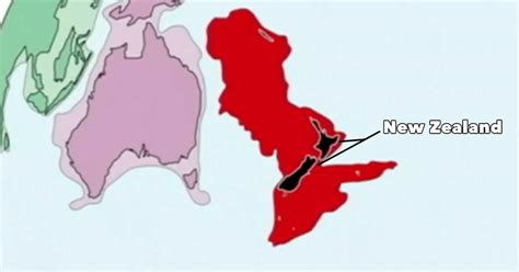 Study: New Zealand Is Actually Part of 8th Continent Called Zealandia