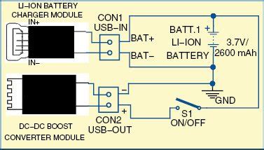 Power Bank Circuit For Smartphones, 60% OFF