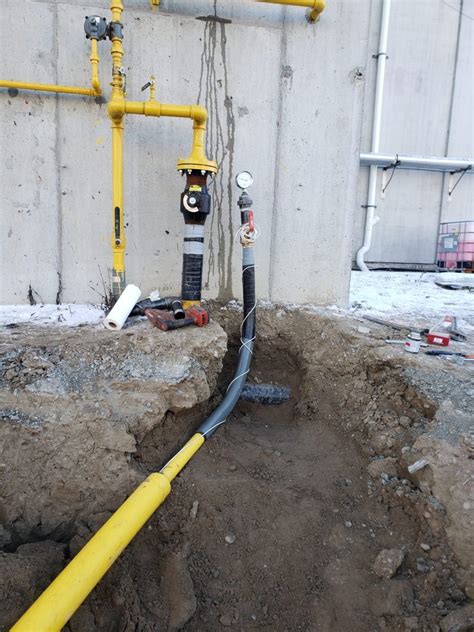 Underground Gas Pipe Installation | Fusion Certified Technician | Toronto