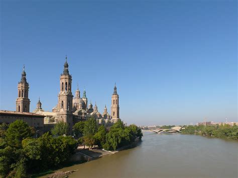 Zaragoza And River Ebro Photograph by Arturbo - Fine Art America